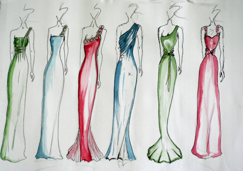800x562 Prom Dress Designs - Prom Sketches