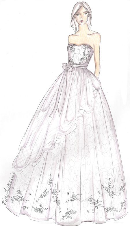 450x783 Sketches Of Dresses For Prom Design Sketches - Prom Sketches