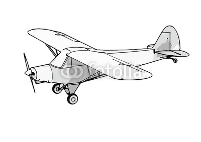 400x283 Sketch Plane With Propeller Vector Buy Photos Ap Images - Propeller Sketch