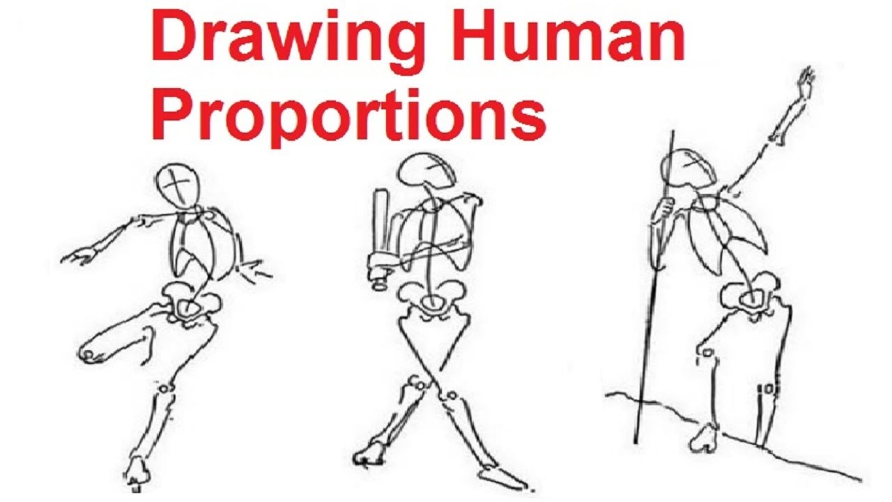 1280x720 Figure Drawing Lessons 28 - Proportion Sketch