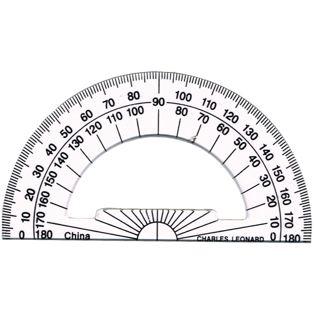 1000x1000 4 Inch Protractor Plastic - Protractor Sketch