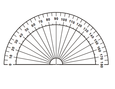398x308 Teaching Students With Visual Impairments To Measure Angles - Protractor Sketch
