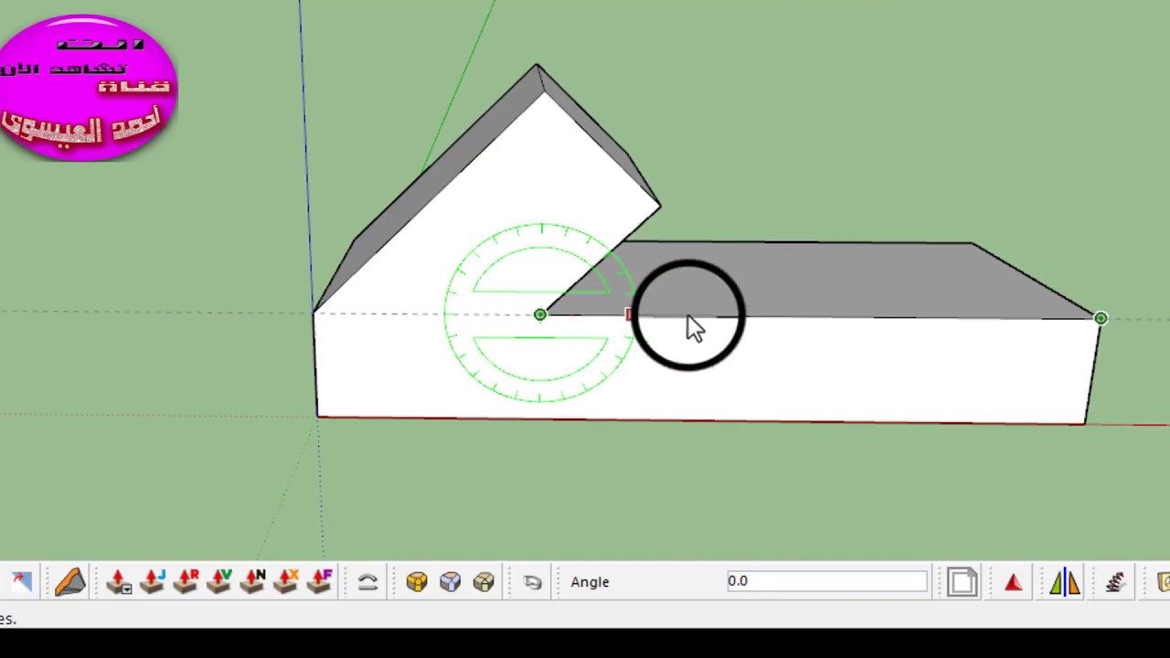 1280x720 (Sketch Up - Protractor Sketch