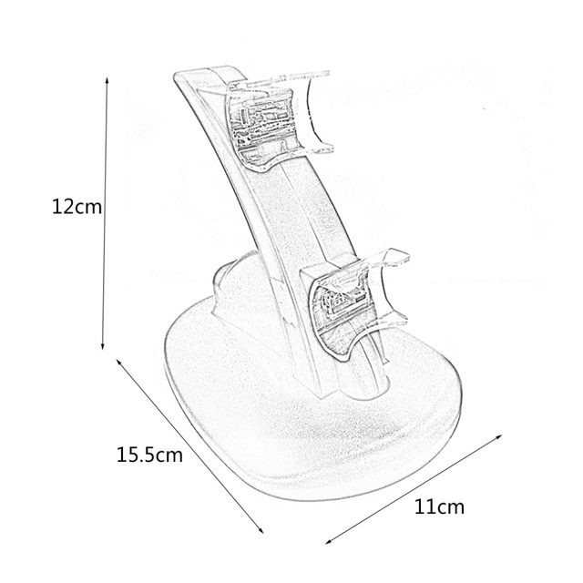 640x640 Online Shop Mini Led Light Quick Dual Usb Charging Dock Stand - Ps3 Controller Sketch