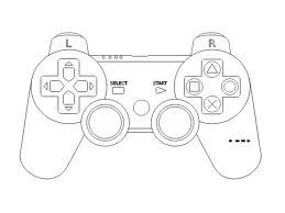 259x194 Playstation Controller Silhouette. Tons Of Cards, Envelopes - Ps3 Controller Sketch
