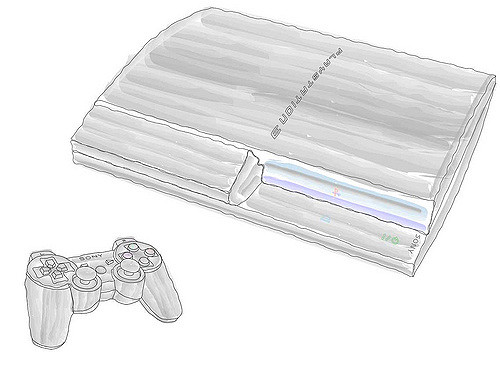 500x375 Ps3 Illustration Alex Inspired Me To Make My - Ps3 Sketch