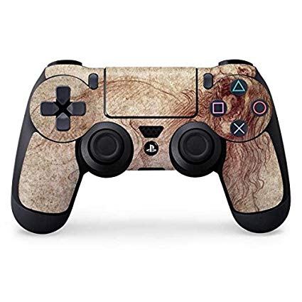 425x425 Da Vinci Ps4 Controller Skin - Ps4 Sketch