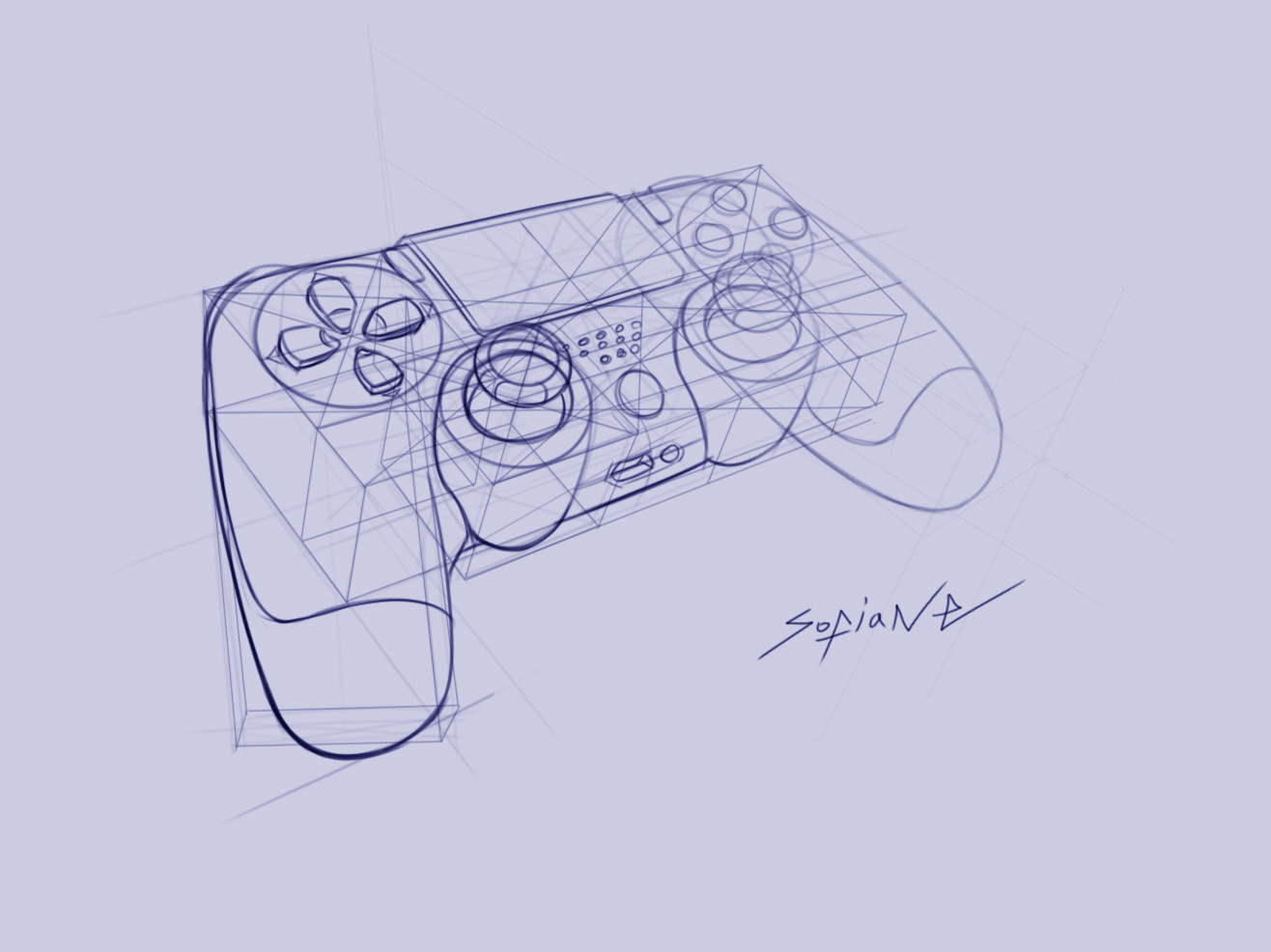 Ps4 Sketch at PaintingValley.com | Explore collection of Ps4 Sketch