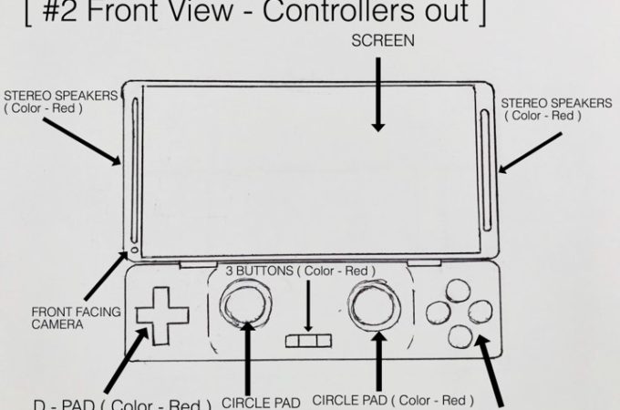 680x450 Gaming Phone Sketch By Setsu Takes Me Back To The Psp Phone Days - Psp Sketch
