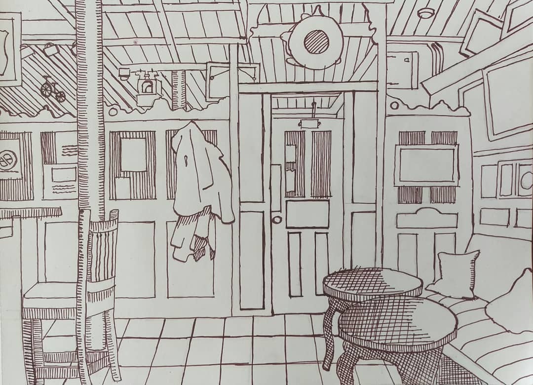 1080x780 Pub Sketch By Sonicdiablo On Newgrounds - Pub Sketch