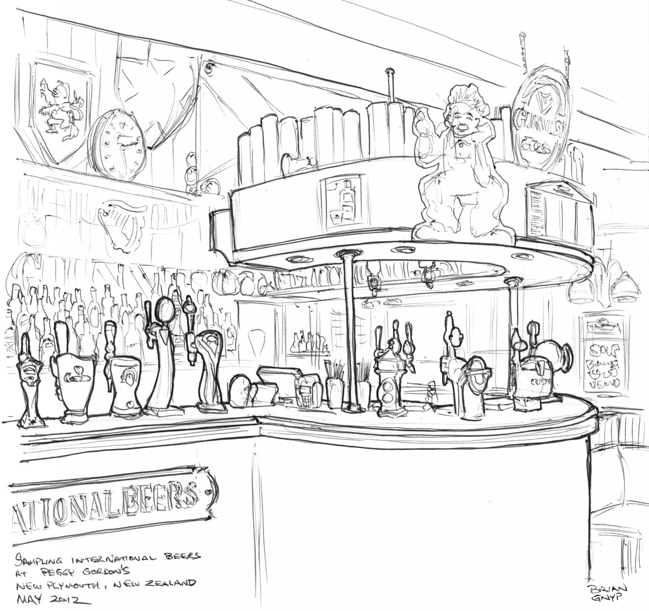 Pub Sketch at Explore collection of Pub Sketch