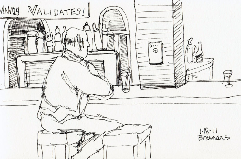 925x613 Pub Sketch Jana Bouc, Artist - Pub Sketch