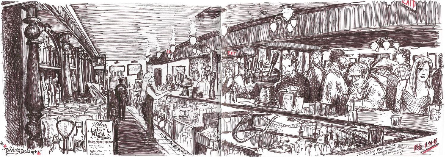 1500x531 Take The Time To Make Some Sense Petescully - Pub Sketch