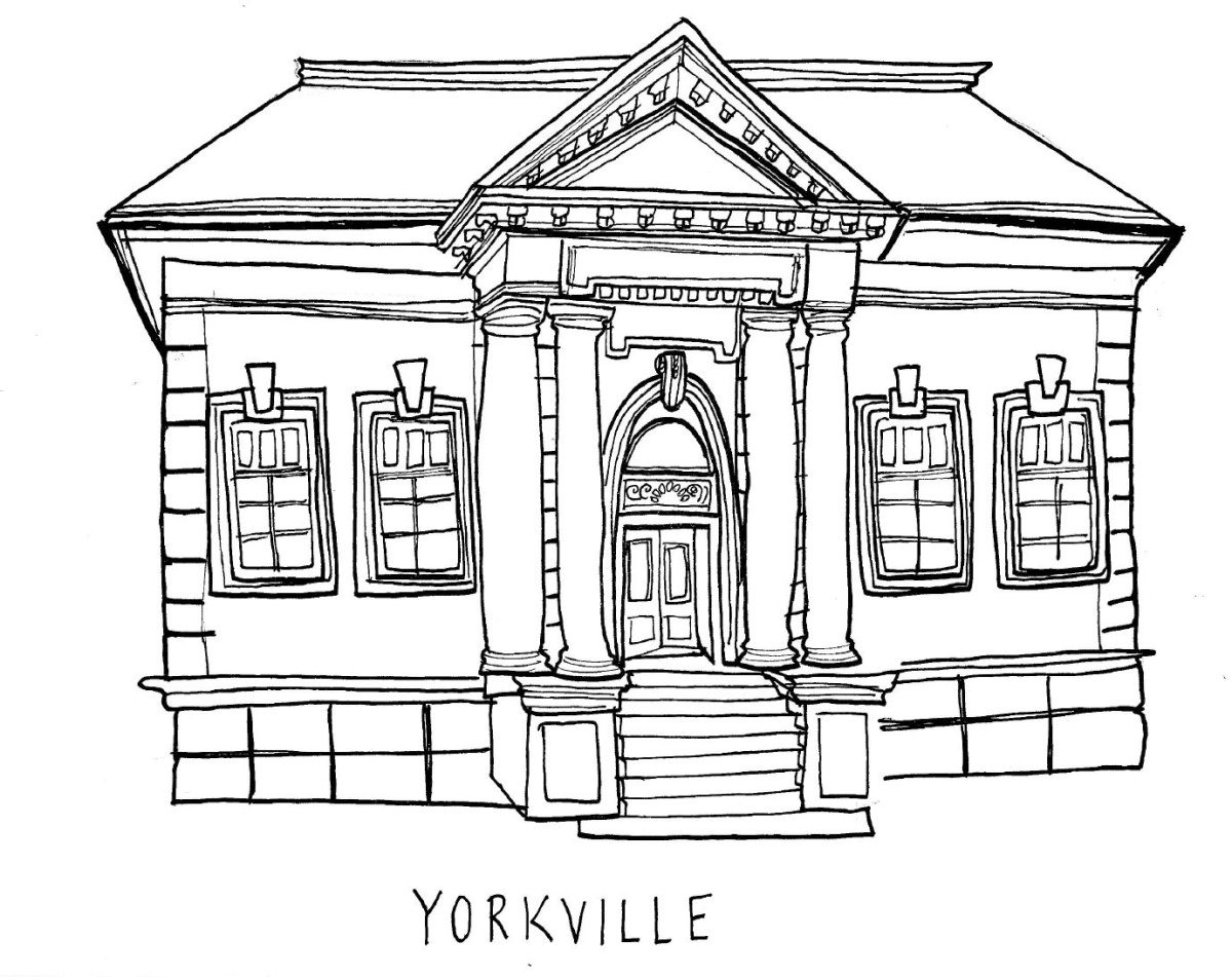 1200x951 Local Artist Daniel Rotsztain Draws All 99 Toronto Libraries The - Public Sketch