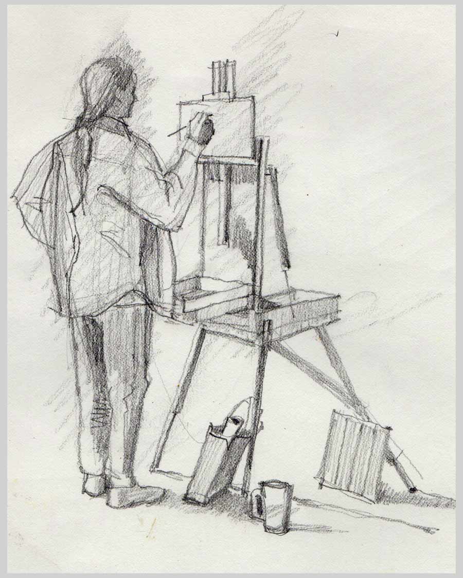 900x1125 Afraid To Draw Or Paint In Public Hue Bliss Color Amp Art Notes - Public Sketch