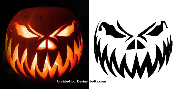 Pumpkin Carving Sketches at PaintingValley.com | Explore collection of ...