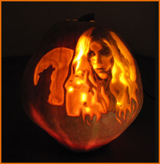 Pumpkin Carving Sketches at PaintingValley.com | Explore collection of ...