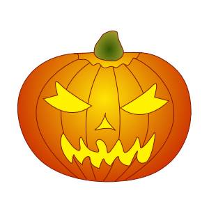 300x300 Drawing Pumpkin Faces - Pumpkin Face Sketches