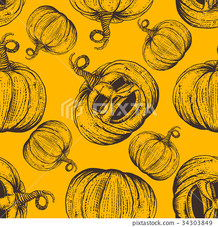 450x468 Pumpkin Sketch Pattern - Pumpkin Sketch Images