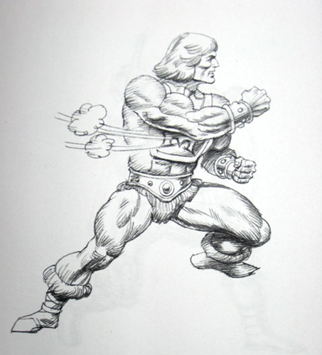 453x500 He Gt Toys Gt Prototypes Amp Concept Art Gt Preliminary Package - Punch Sketch