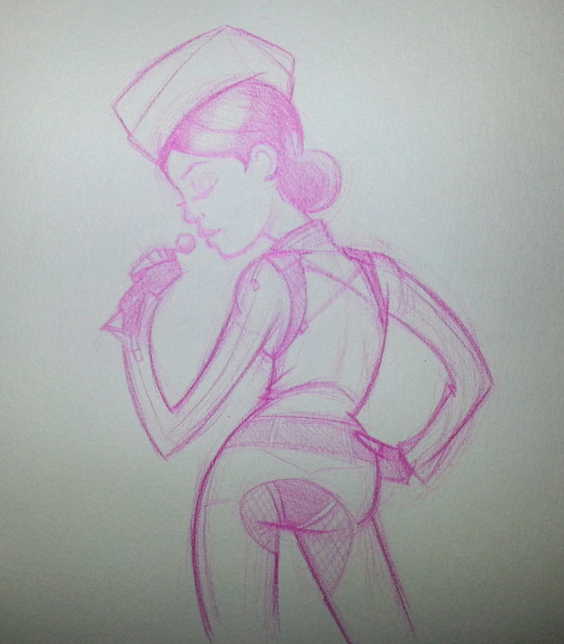 800x914 It Started In 82 Sketch - Punch Sketch