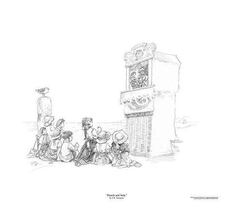 480x417 Punch And Judy - Punch Sketch