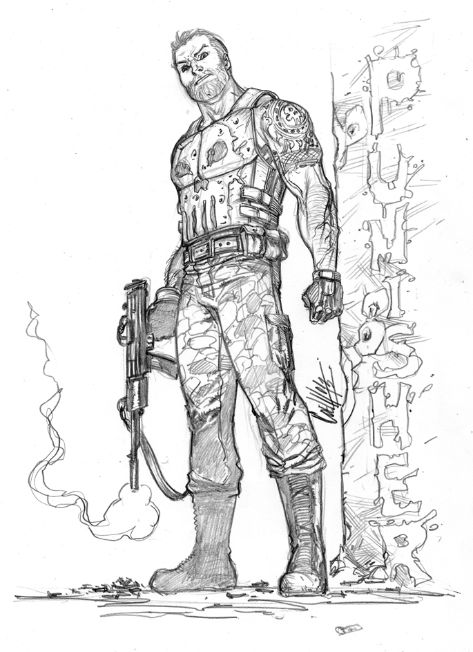 Punisher Sketch