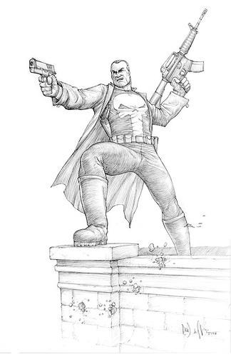 324x500 Sketch Up! February 2012 Panels On Pages - Punisher Sketch