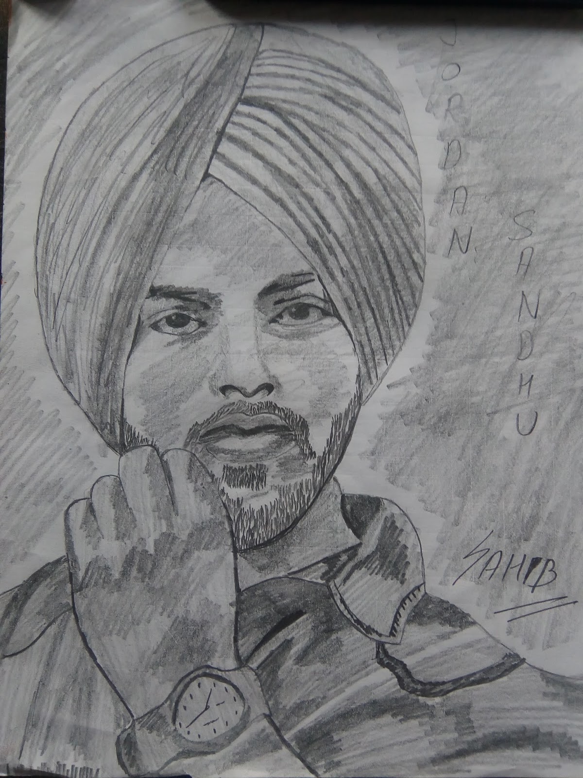 Punjabi Sketch at PaintingValley.com | Explore collection of Punjabi Sketch