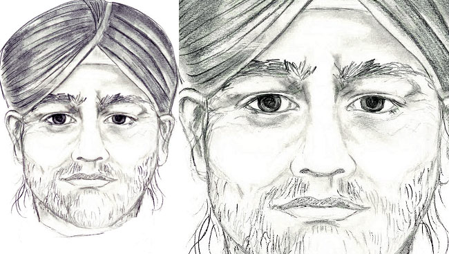 650x367 Sketch Of Punjabi Suspect Who Tried To Get Kid In His Car Released - Punjabi Sketch