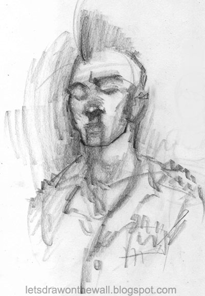 400x578 Orange Onions Punk Sketch - Punk Sketch