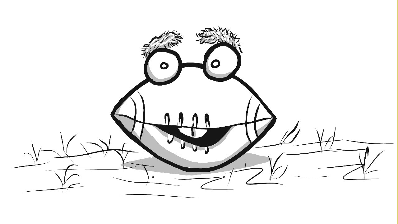 1280x720 Murray Football Puppet Sketch Image James Kemp Puppets - Puppet Sketch