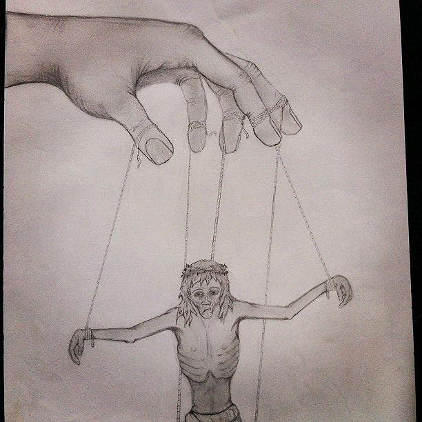 612x612 Puppet Master - Puppet Sketch