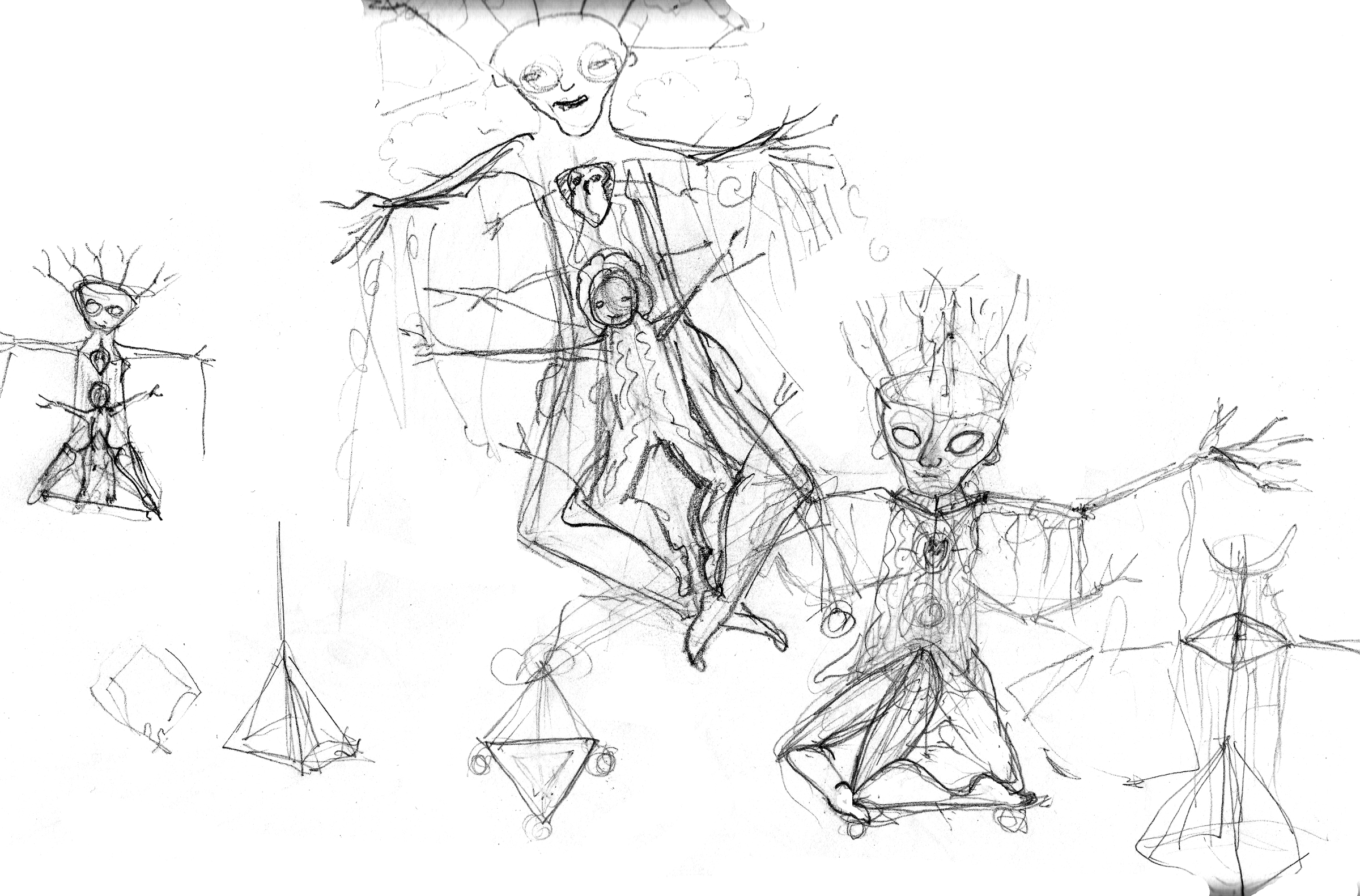 2400x1581 Tree Of Life Sketch For Folklife Puppet Build Giant Puppets Save - Puppet Sketch