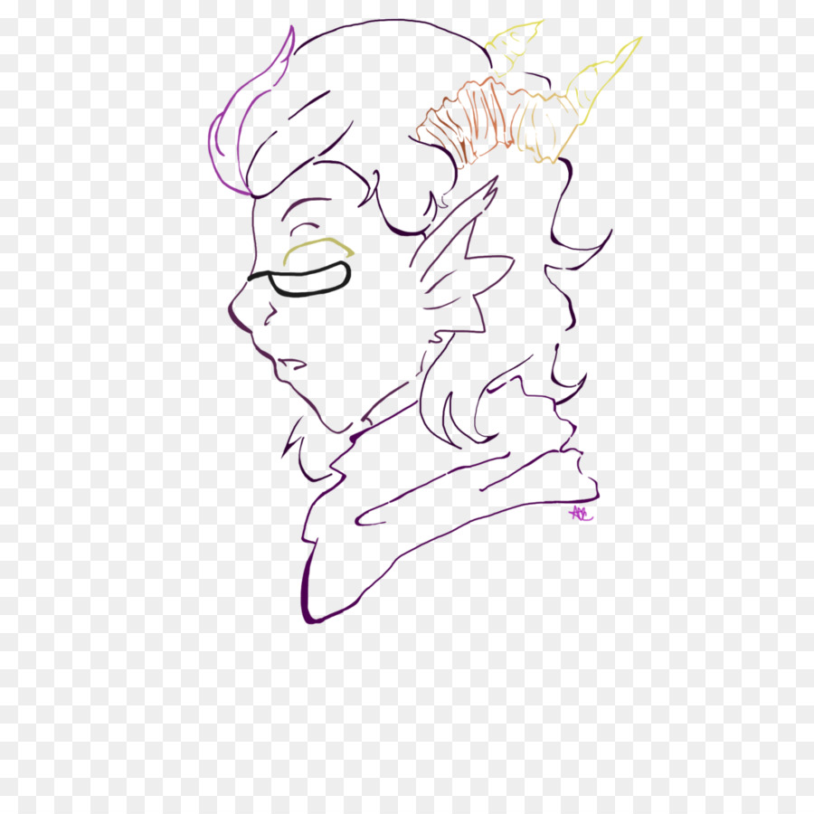 900x900 Line Art Drawing Ear Sketch - Puppet Sketch