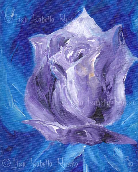 480x600 The Fine Art And Ramblings Of Lisa Isabella Russo Serious Big Eye - Purple Rose Sketch