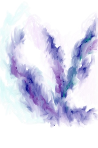 320x480 Paintings Color Chroma Hue - Purple Sketch