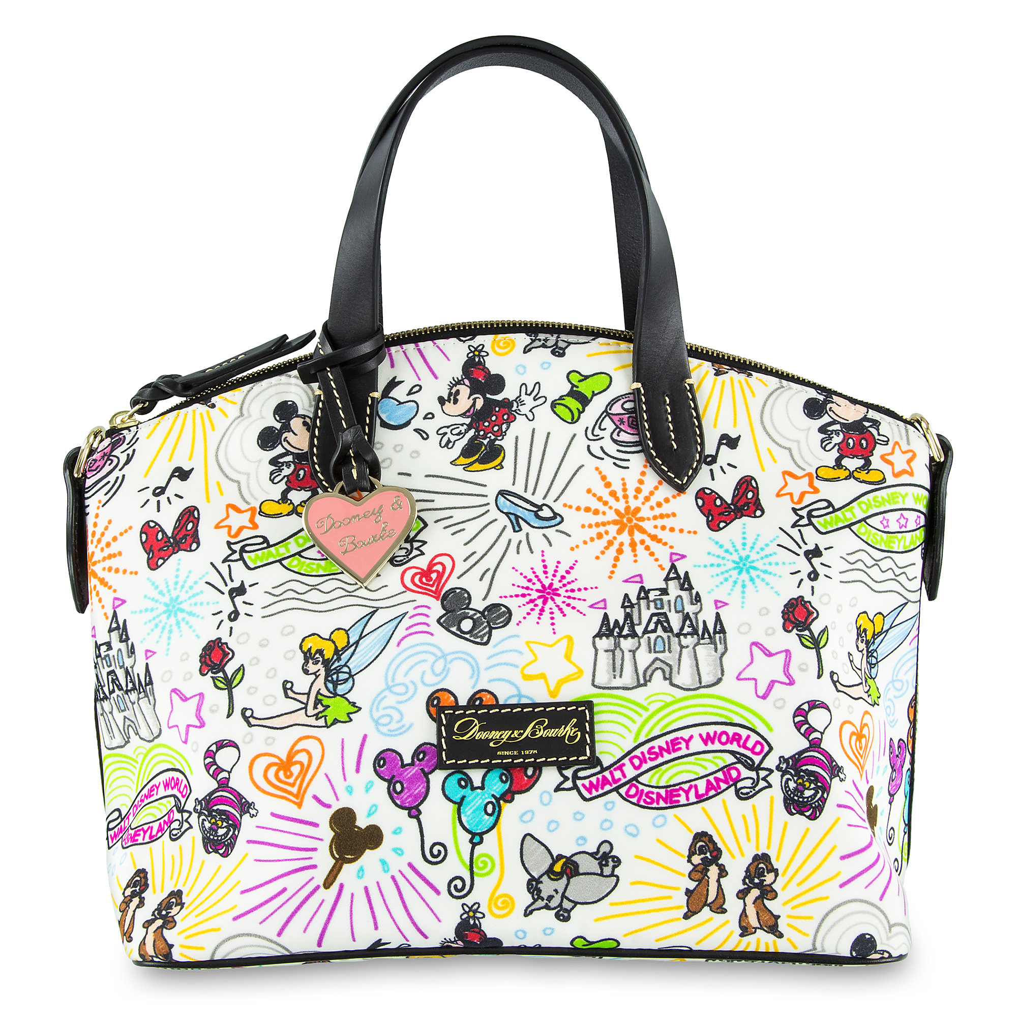 2000x2000 Disney Sketch Nylon Zip Satchel By Dooney Amp Bourke Shopdisney - Purse Sketch
