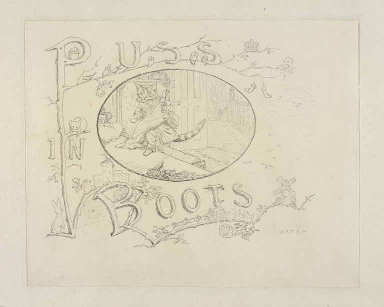 768x615 Puss In Boots Potter, Beatrix Vampa Search The Collections - Puss In Boots Sketch