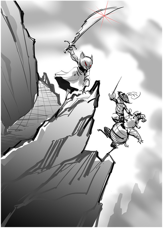 572x800 Puss In Boots Adventures - Puss In Boots Sketch