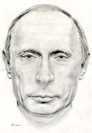 312x450 Vladimir Putin - Putin Sketch