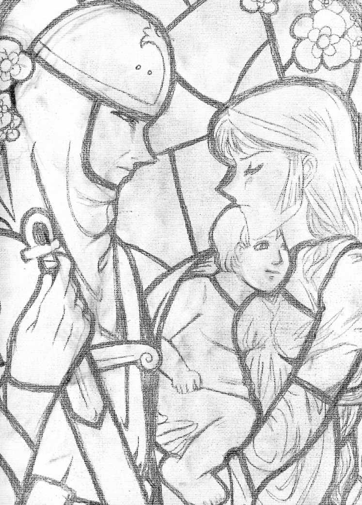 747x1040 Puzzle Pieces - Puzzle Piece Sketch