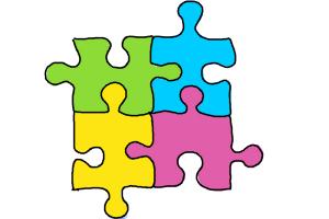 300x200 How To Draw Puzzle Pieces - Puzzle Piece Sketch