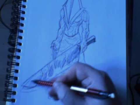 480x360 How To Draw Pyramid Head - Pyramid Head Sketch