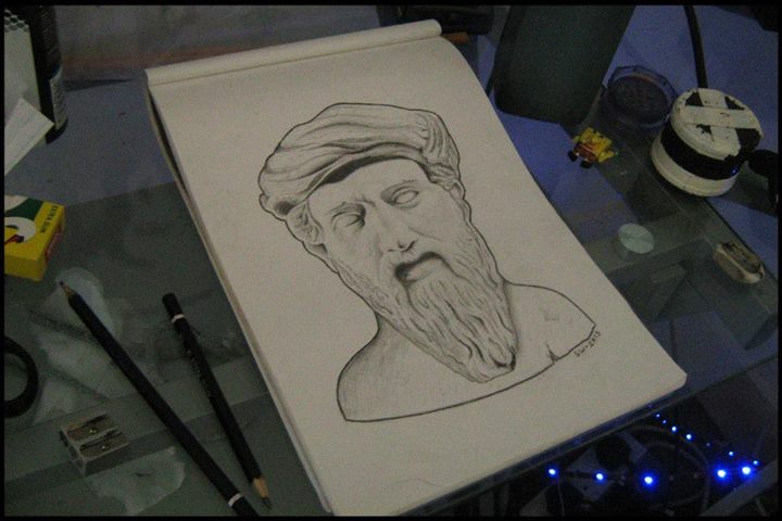 720x480 Pythagoras Sketch By Tosh U Rahhhhh - Pythagoras Sketch