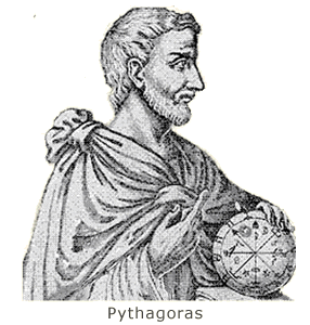 286x300 Pythagorean Mathematics The Book Of Threes - Pythagoras Sketch