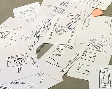 384x307 Paper Prototyping With 50 New Bloods Made By Many - Quality Sketch