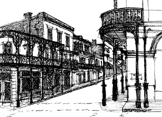 640x464 Mary Jo Spector, Art And Architecture - Quarter Sketch