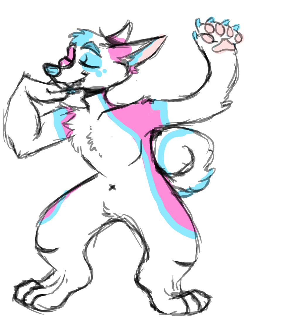 1000x1100 Quartz Husky Sketch! By Tapertalons - Quartz Sketch