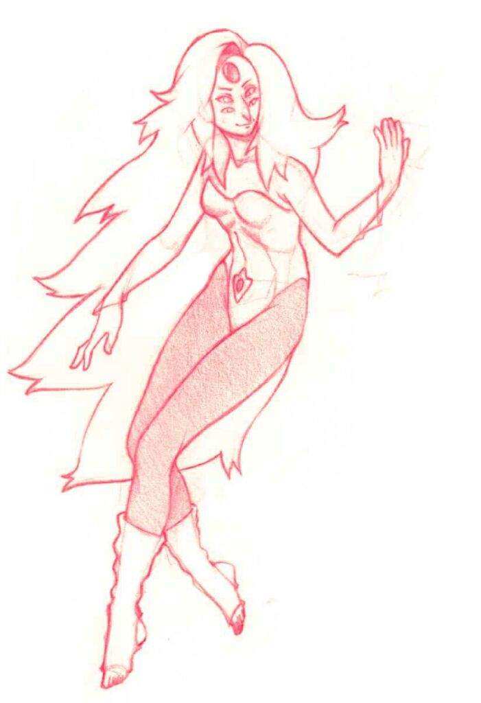 701x1024 Steven Universe Rainbow Quartz Sketch. Art Amino - Quartz Sketch